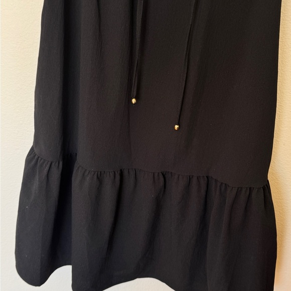 Black Ruffled Dress - Picture 4 of 11